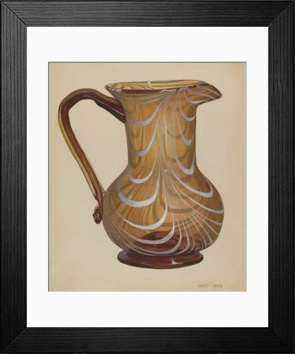 Framed Print : Pitcher, 1935 / 1942. Creator: Janet Riza Framed Print : Pitcher, 1935 / 1942. Creator: Janet Riza