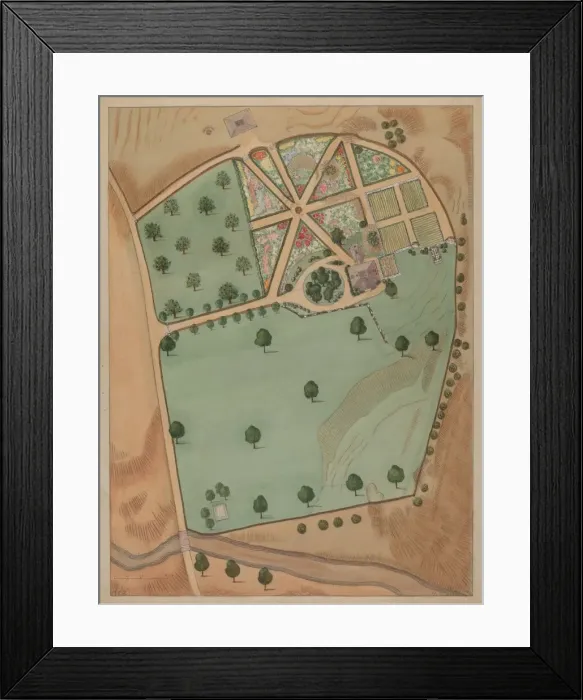Framed Print : Eliza Jumel Estate, c. 1936. Creator: Virginia Richards Framed Print : Eliza Jumel Estate, c. 1936. Creator: Virginia Richards