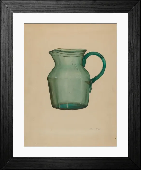 Framed Print : Pitcher, c. 1936. Creator: Janet Riza Framed Print : Pitcher, c. 1936. Creator: Janet Riza