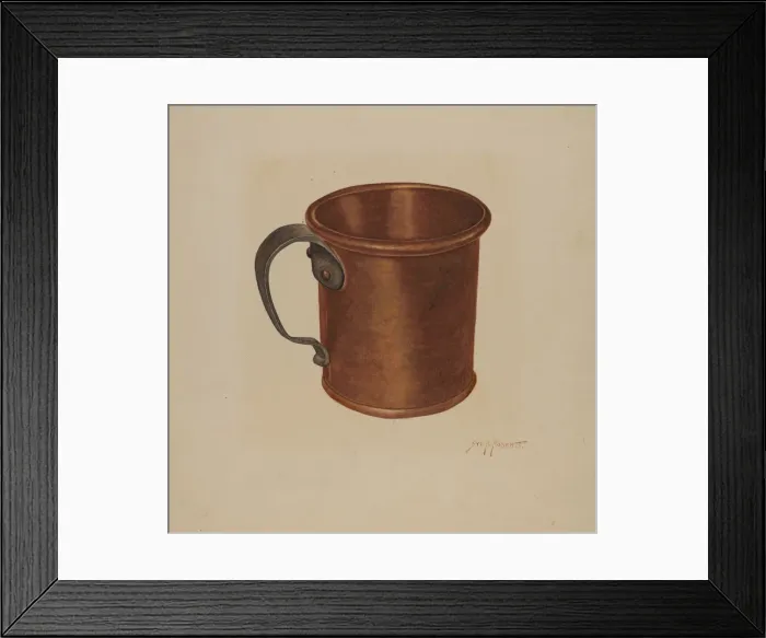 Framed Print : Mug, c. 1941. Creator: Sydney Roberts Framed Print : Mug, c. 1941. Creator: Sydney Roberts