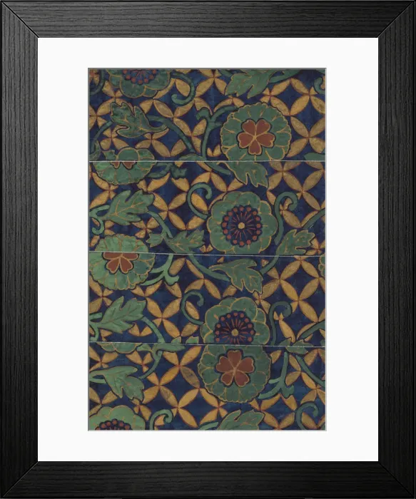 Framed Print : Design on Paper, Japan. Creator: Unknown Framed Print : Design on Paper, Japan. Creator: Unknown