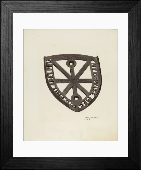 Framed Print : Trivet, 1941. Creator: Sydney Roberts Framed Print : Trivet, 1941. Creator: Sydney Roberts