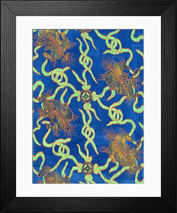 Framed Print : Design on Paper, Japan. Creator: Unknown Framed Print : Design on Paper, Japan. Creator: Unknown