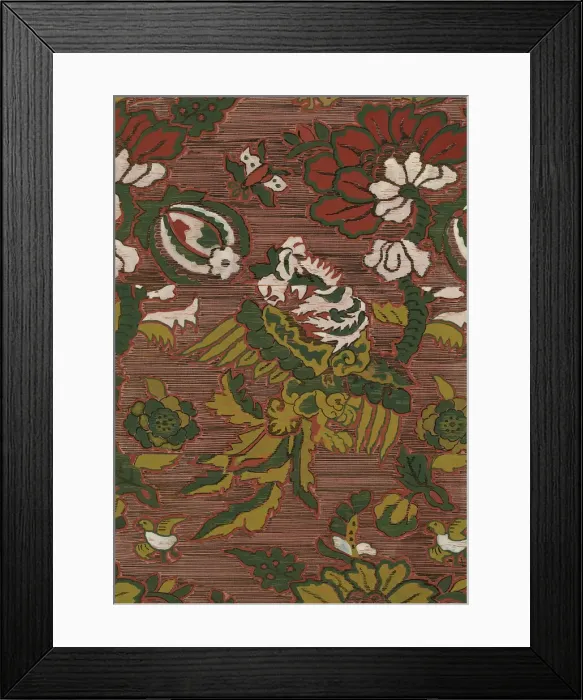 Framed Print : Design on Paper, Japan. Creator: Unknown Framed Print : Design on Paper, Japan. Creator: Unknown