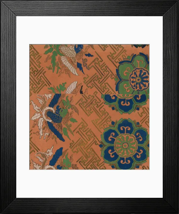 Framed Print : Design on Paper, Japan. Creator: Unknown Framed Print : Design on Paper, Japan. Creator: Unknown