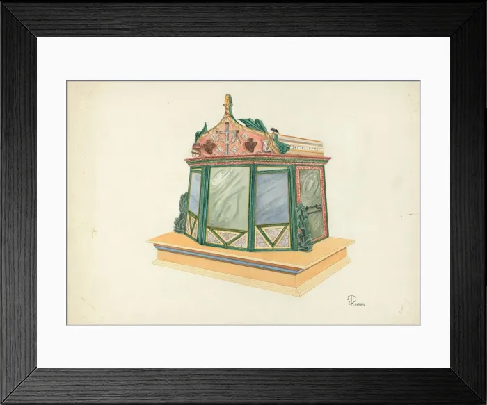 Framed Print : Tabernacle, 1935 / 1942. Creator: Josephine C. Romano Framed Print : Tabernacle, 1935 / 1942. Creator: Josephine C. Romano