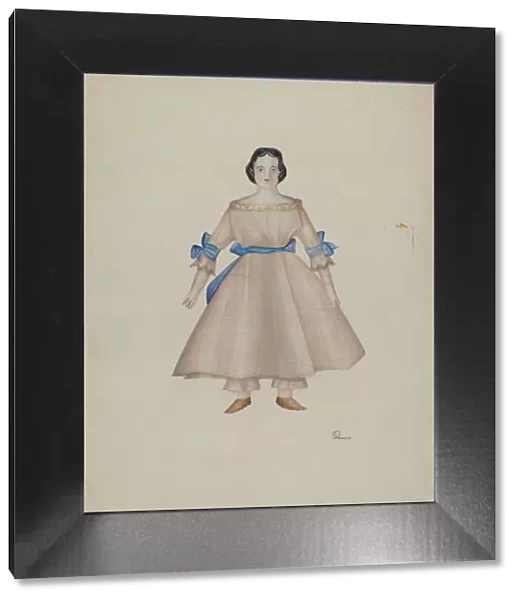 Doll - 'Mary', c. 1939. Creator: Josephine C. Romano