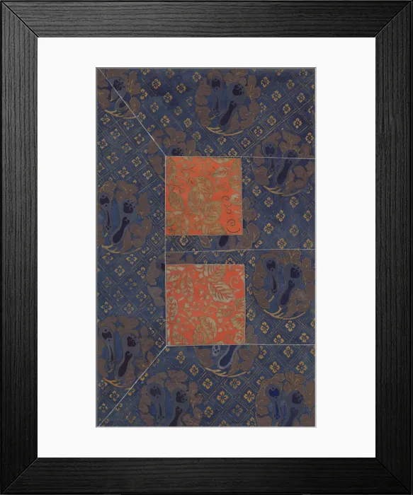 Framed Print : Design on Paper, Japan. Creator: Unknown Framed Print : Design on Paper, Japan. Creator: Unknown