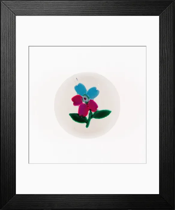Framed Print : Paperweight, United States, Late 19th century. Creator: Boston and Sandwich Glass Company Framed Print : Paperweight, United States, Late 19th century. Creator: Boston and Sandwich Glass Company