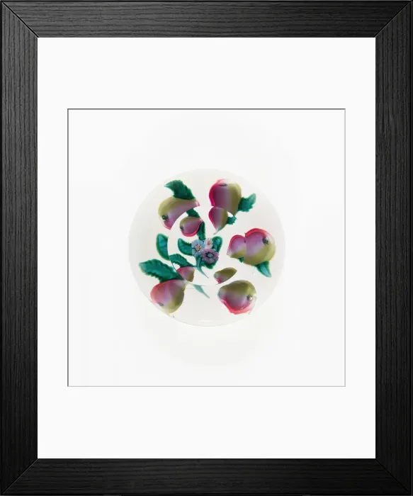 Framed Print : Paperweight, United States, Late 19th century. Creator: Boston and Sandwich Glass Company Framed Print : Paperweight, United States, Late 19th century. Creator: Boston and Sandwich Glass Company
