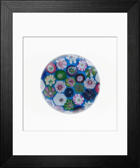 Framed Print : Paperweight, Clichy, 1845 / 55. Creator: Clichy Glassworks Framed Print : Paperweight, Clichy, 1845 / 55. Creator: Clichy Glassworks