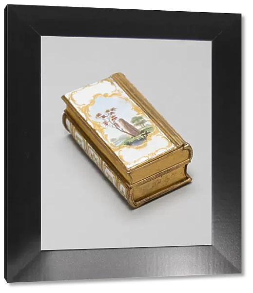 Necessaire in the Form of Two Books, Bilston, 1765  /  85. Creator: Unknown