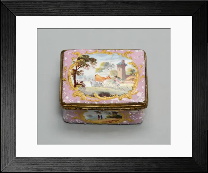 Framed Print : Box, England, 1760 / 80. Creator: Unknown Framed Print : Box, England, 1760 / 80. Creator: Unknown