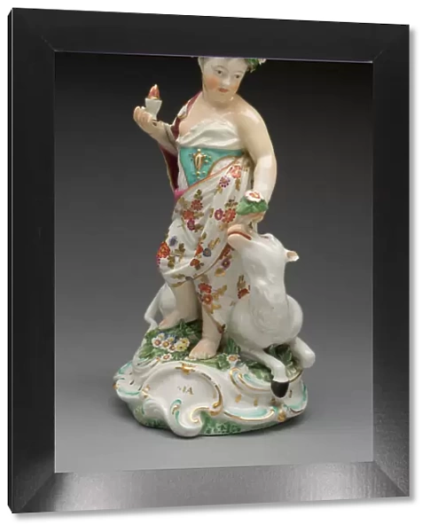 Allegorical Figure of Asia, Derby, 1770  /  80. Creator: Derby Porcelain Manufactory England