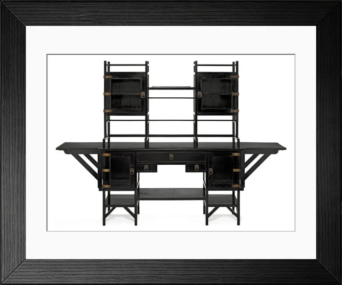 Framed Print : Sideboard, England, Designed 1867, made c. 1876. Creator: Edward William Godwin Framed Print : Sideboard, England, Designed 1867, made c. 1876. Creator: Edward William Godwin