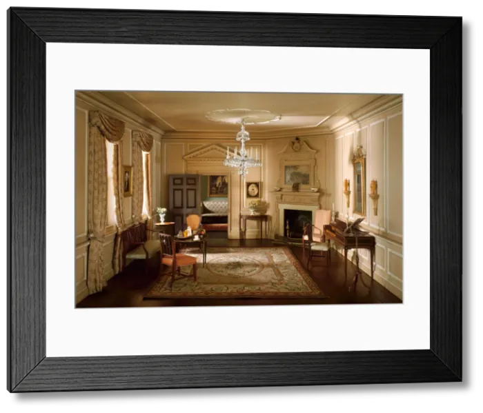 Framed Print : A21: Virginia Parlor, 1758-87, United States, c. 1940. Creator: Narcissa Niblack Thorne Framed Print : A21: Virginia Parlor, 1758-87, United States, c. 1940. Creator: Narcissa Niblack Thorne