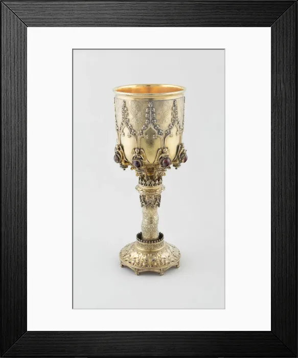 Framed Print : Chalice, London, 1827 / 28. Creator: AWN Pugin Framed Print : Chalice, London, 1827 / 28. Creator: AWN Pugin