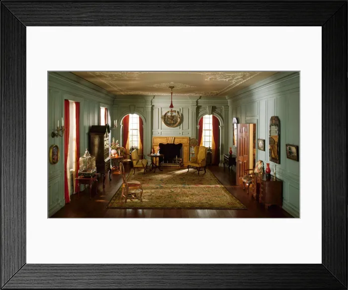 Framed Print : A23: Virginia Drawing Room, 1754, United States, c. 1940 Framed Print : A23: Virginia Drawing Room, 1754, United States, c. 1940