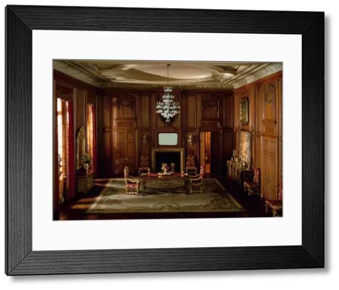 Framed Print : E-19: French Dining Room of the Louis XIV Period, 1660-1700, United States, c. 1937 Framed Print : E-19: French Dining Room of the Louis XIV Period, 1660-1700, United States, c. 1937
