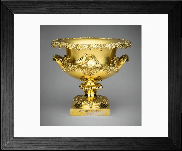 Framed Print : Ascot Cup, London, 1825 / 26. Creator: Paul Storr Framed Print : Ascot Cup, London, 1825 / 26. Creator: Paul Storr