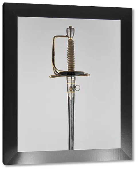 Military Smallsword and Scabbard of a Member of the British Royal Family, England