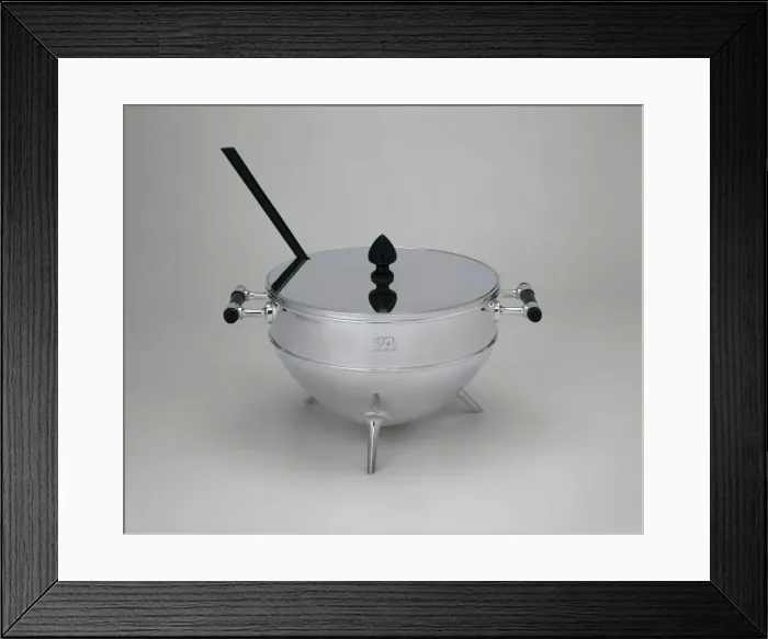 Framed Print : Tureen with Cover, Birmingham, c. 1880. Creator: Christopher Dresser Framed Print : Tureen with Cover, Birmingham, c. 1880. Creator: Christopher Dresser