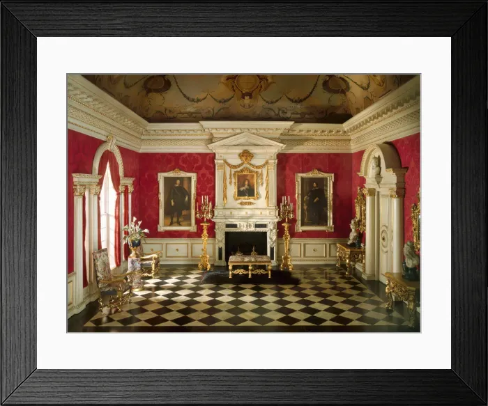 Framed Print : E-3: English Reception Room of the Jacobean Period, 1625-55, United States, c. 1937 Framed Print : E-3: English Reception Room of the Jacobean Period, 1625-55, United States, c. 1937