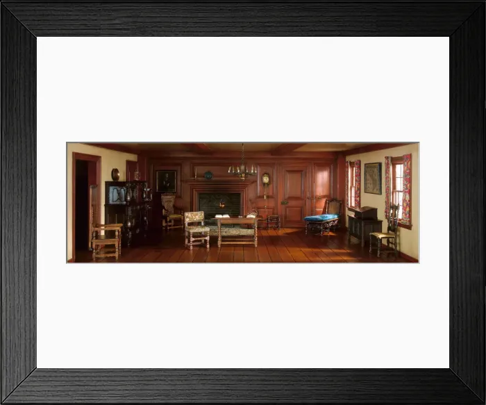 Framed Print : A2: New Hampshire Parlor, c. 1710, United States, c. 1940 Framed Print : A2: New Hampshire Parlor, c. 1710, United States, c. 1940