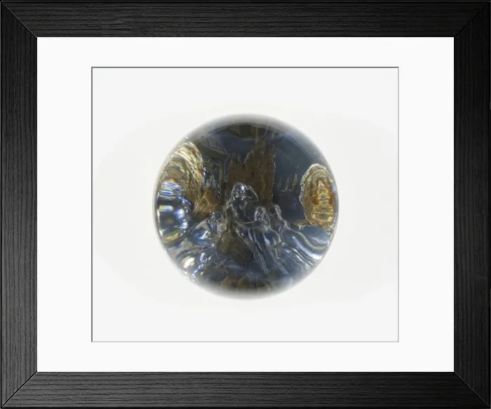 Framed Print : Paperweight, England, Mid 19th century. Creator: Unknown Framed Print : Paperweight, England, Mid 19th century. Creator: Unknown