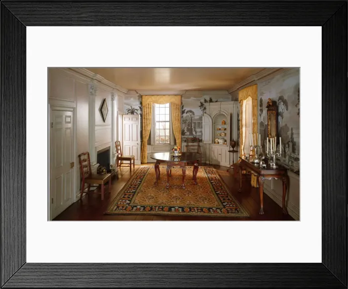 Framed Print : A6: New Hampshire Dining Room, 1760, United States, c. 1940 Framed Print : A6: New Hampshire Dining Room, 1760, United States, c. 1940