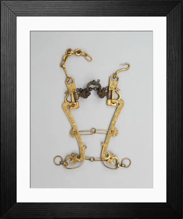 Framed Print : Curb Bit, Italy, 1560 / 70. Creator: Unknown Framed Print : Curb Bit, Italy, 1560 / 70. Creator: Unknown
