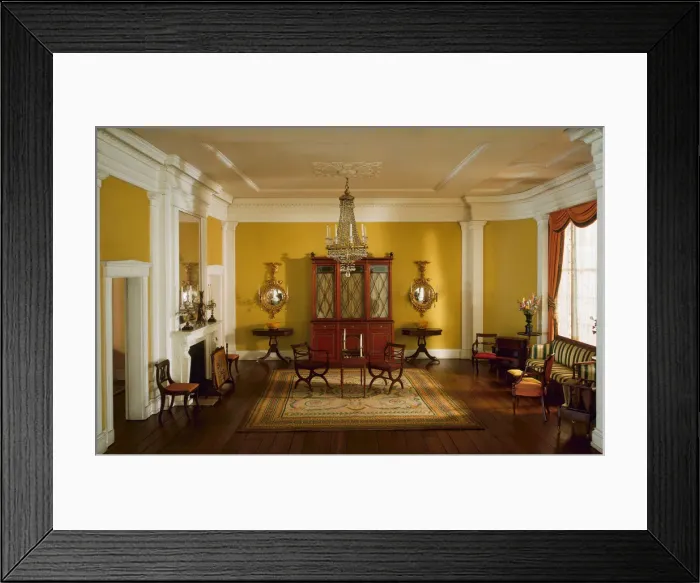 Framed Print : A14: Pennsylvania Drawing Room, 1834-36, United States, c. 1940 Framed Print : A14: Pennsylvania Drawing Room, 1834-36, United States, c. 1940