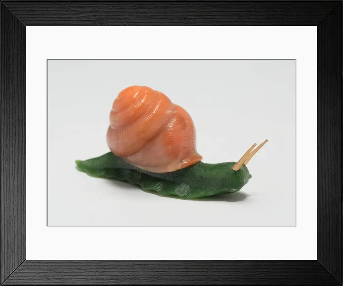 Framed Print : Miniature Snail, Saint Petersburg, c. 1890 / 00. Creator: FabergeWorkshop Framed Print : Miniature Snail, Saint Petersburg, c. 1890 / 00. Creator: FabergeWorkshop
