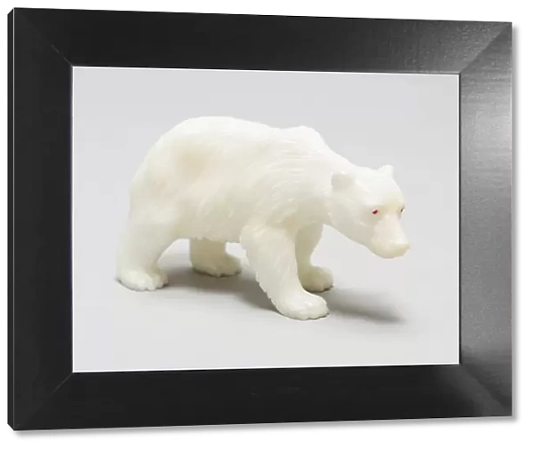 Miniature Polar Bear, Saint Petersburg, c. 1890  /  00. Creator: FabergeWorkshop