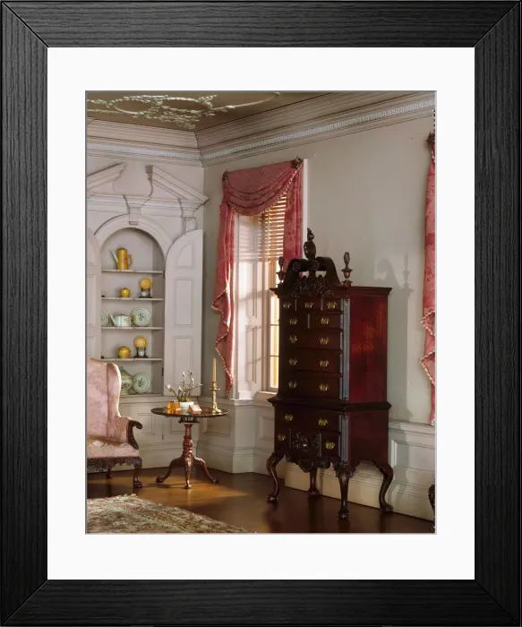 Framed Print : A16: Pennsylvania Drawing Room, 1761, United States, c. 1940 Framed Print : A16: Pennsylvania Drawing Room, 1761, United States, c. 1940
