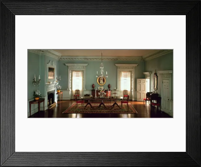 Framed Print : A19: Maryland Dining Room, 1770-74, United States, c. 1940 Framed Print : A19: Maryland Dining Room, 1770-74, United States, c. 1940