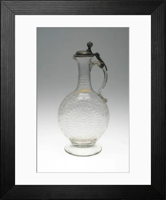 Framed Print : Flagon, Flanders, 18th century. Creator: Unknown Framed Print : Flagon, Flanders, 18th century. Creator: Unknown