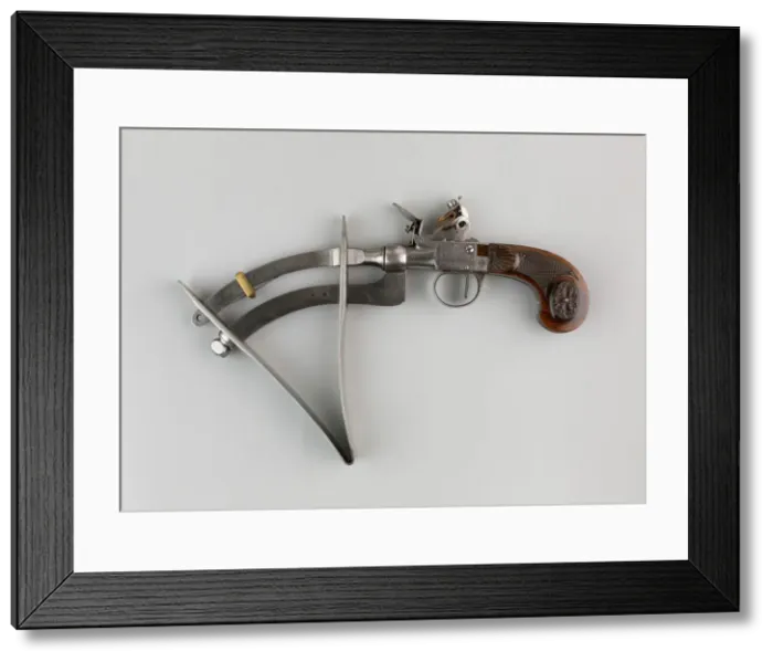 Framed Print : Flintlock Powder Tester, Belgium, 1810 / 20. Creator: Guillaume Berleur Framed Print : Flintlock Powder Tester, Belgium, 1810 / 20. Creator: Guillaume Berleur
