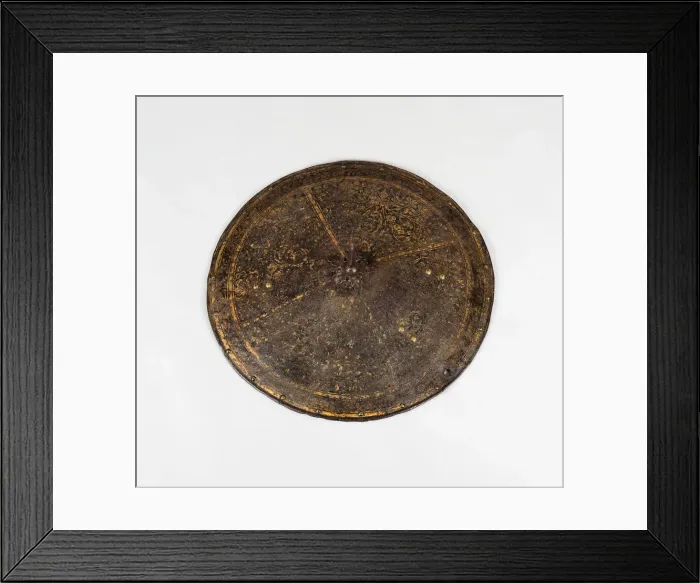 Framed Print : Targe (Shield), Italy, 1580 / 1600. Creator: Unknown Framed Print : Targe (Shield), Italy, 1580 / 1600. Creator: Unknown