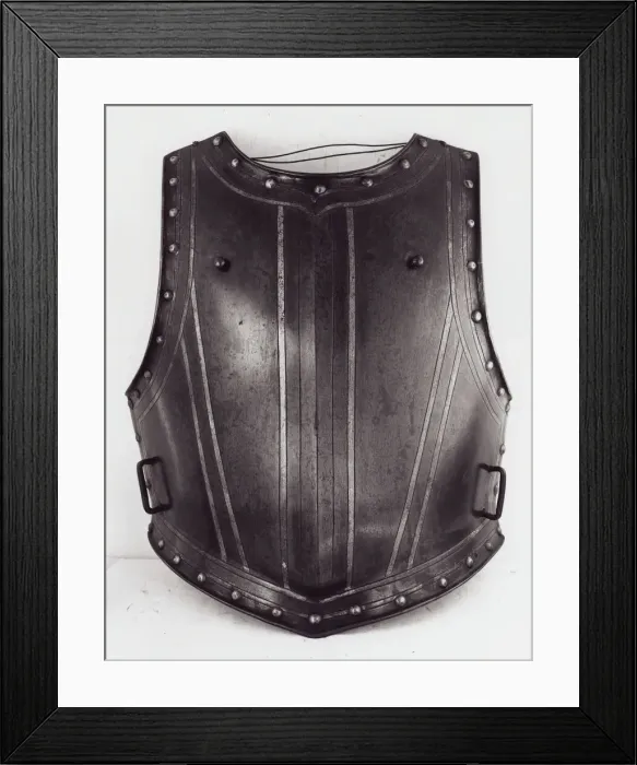 Framed Print : Cuirass, France, 1700 / 50. Creator: Unknown Framed Print : Cuirass, France, 1700 / 50. Creator: Unknown
