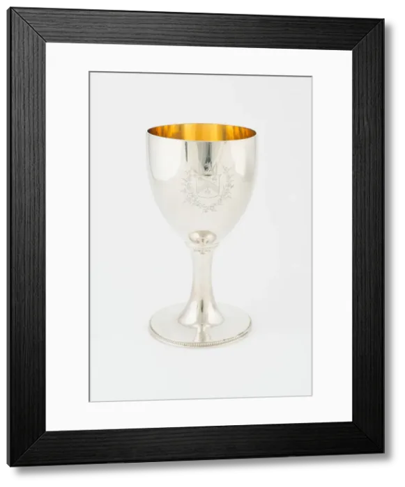 Framed Print : Goblet, London, 1784 / 85. Creator: Hester Bateman Framed Print : Goblet, London, 1784 / 85. Creator: Hester Bateman