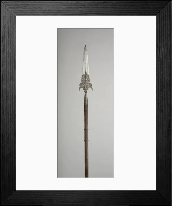 Framed Print : Partisan, France, early 17th century. Creator: Unknown Framed Print : Partisan, France, early 17th century. Creator: Unknown