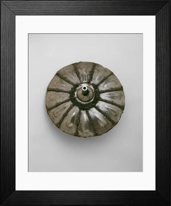 Framed Print : Gun Shield, Italy, c. 1544. Creator: Unknown Framed Print : Gun Shield, Italy, c. 1544. Creator: Unknown