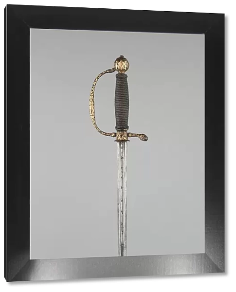 Smallsword for a Child, France, c. 1670. Creator: Unknown