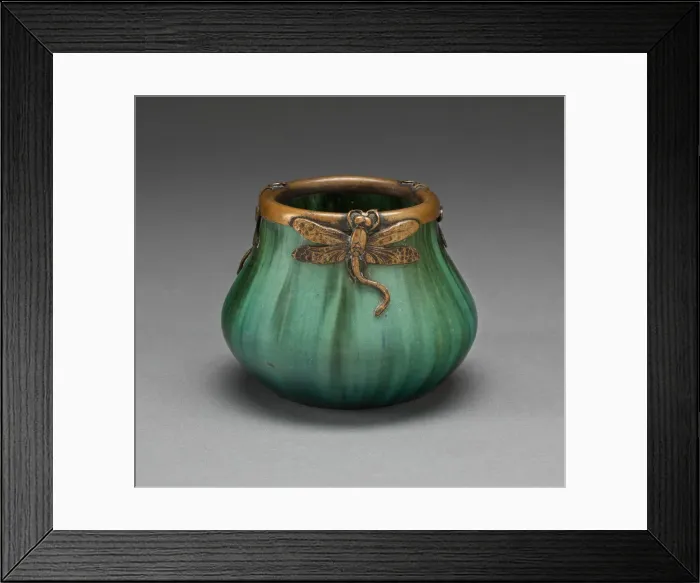 Framed Print : Vase, France, c. 1900. Creator: Unknown Framed Print : Vase, France, c. 1900. Creator: Unknown