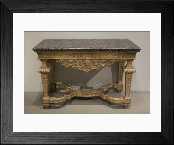 Framed Print : Pier Table, France, 1685 / 90. Creator: Unknown Framed Print : Pier Table, France, 1685 / 90. Creator: Unknown