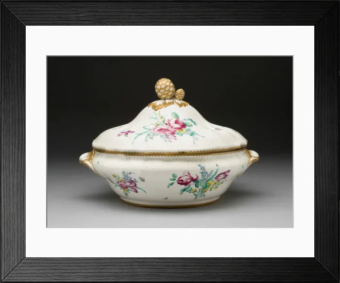 Framed Print : Tureen, France, c. 1750. Creator: Unknown Framed Print : Tureen, France, c. 1750. Creator: Unknown