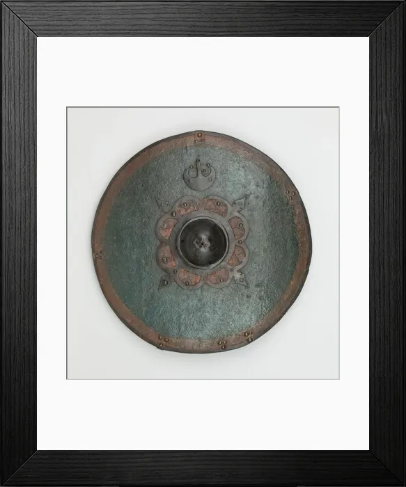 Framed Print : Fencing Buckler, Italy, possibly 19th century in 16th century Italian style Framed Print : Fencing Buckler, Italy, possibly 19th century in 16th century Italian style