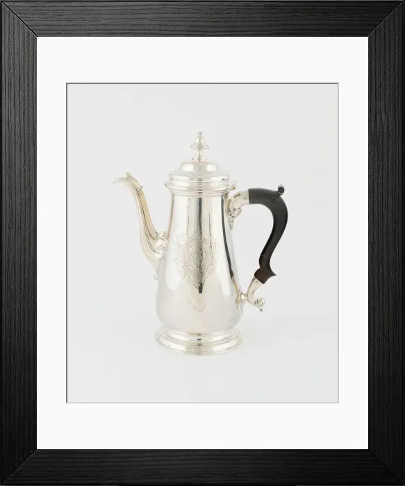Framed Print : Coffee Pot, London, 1750 / 51. Creator: Fuller White Framed Print : Coffee Pot, London, 1750 / 51. Creator: Fuller White