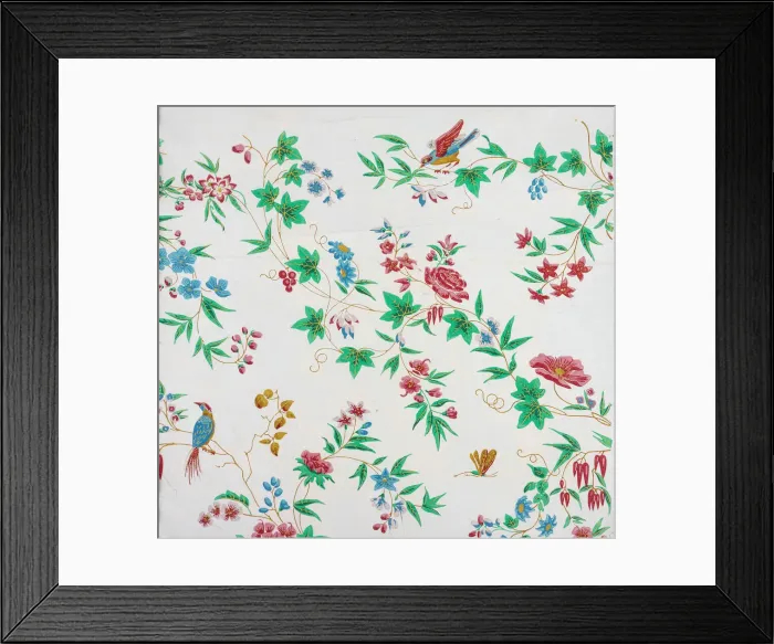 Framed Print : Wallpaper Fragment: Depose au Tribunal de Commerce, Paris, 1815 / 25 Framed Print : Wallpaper Fragment: Depose au Tribunal de Commerce, Paris, 1815 / 25